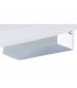 Ola Wall Lamp 6W LED Oval 3000K IP44 450lm Polished Chrome/Frosted Acrylic 3yrs Warranty-4