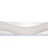 Ola Wall Lamp 7W LED Large Wave 3000K IP44 630lm Polished Chrome/Frosted Acrylic 3yrs Warranty-4