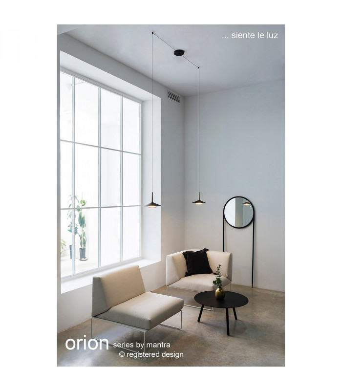 Orion Ceiling 40cm Round 20W LED 3000K 1400lm Gold Leaf/Black 3yrs Warranty-5