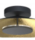 Orion Ceiling 40cm Round 20W LED 3000K 1400lm Gold Leaf/Black 3yrs Warranty-9
