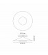 Orion Ceiling 40cm Round 20W LED 3000K 1400lm Gold Leaf/Black 3yrs Warranty-11