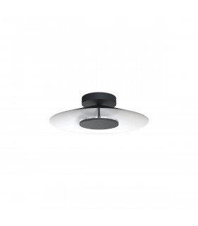 Orion Ceiling 25cm Round 8W LED 3000K 560lm White/Black 3yrs Warranty-1