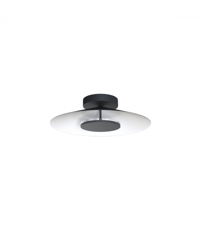 Orion Ceiling 25cm Round 8W LED 3000K 560lm White/Black 3yrs Warranty-1