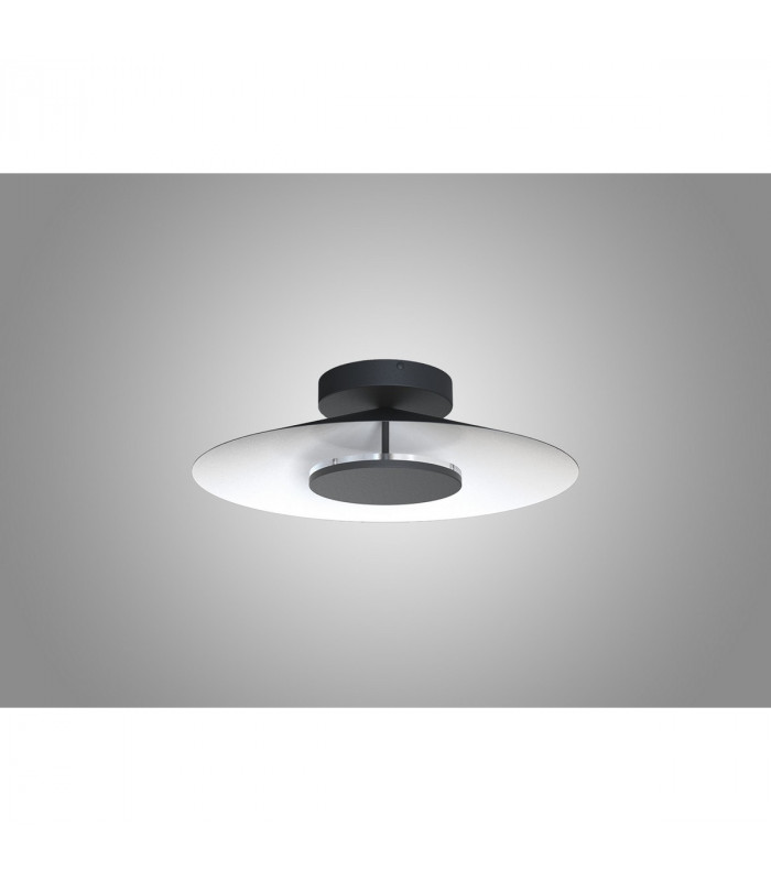 Orion Ceiling 25cm Round 8W LED 3000K 560lm White/Black 3yrs Warranty-2