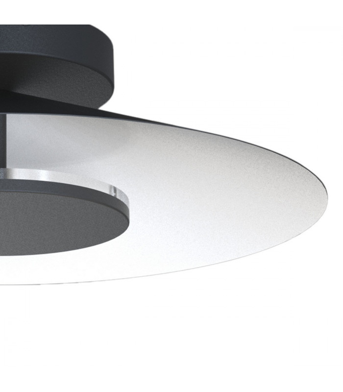 Orion Ceiling 25cm Round 8W LED 3000K 560lm White/Black 3yrs Warranty-10