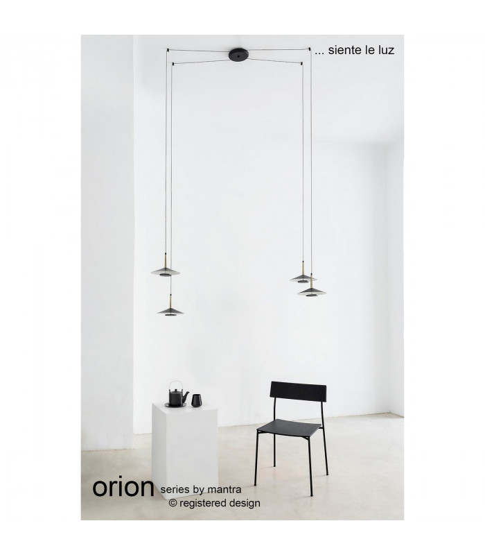 Orion Ceiling 25cm Round 8W LED 3000K 560lm Gold Leaf/Black 3yrs Warranty-5