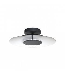 Orion Ceiling 55cm Round 24W LED 3000K 1680lm White/Black 3yrs Warranty-1