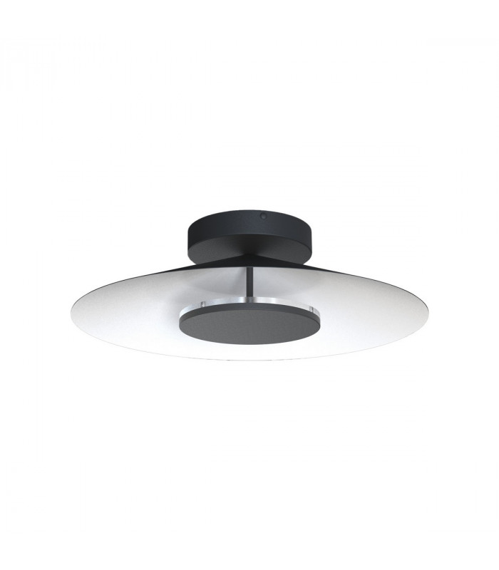 Orion Ceiling 55cm Round 24W LED 3000K 1680lm White/Black 3yrs Warranty-1