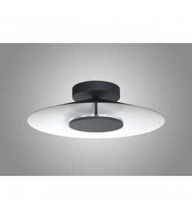 Orion Ceiling 55cm Round 24W LED 3000K 1680lm White/Black 3yrs Warranty-2