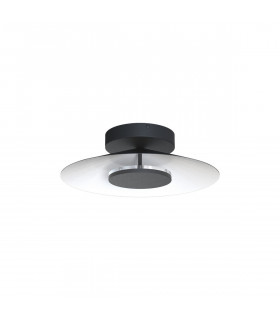 Orion Ceiling 40cm Round 20W LED 3000K 1400lm White/Black 3yrs Warranty-1