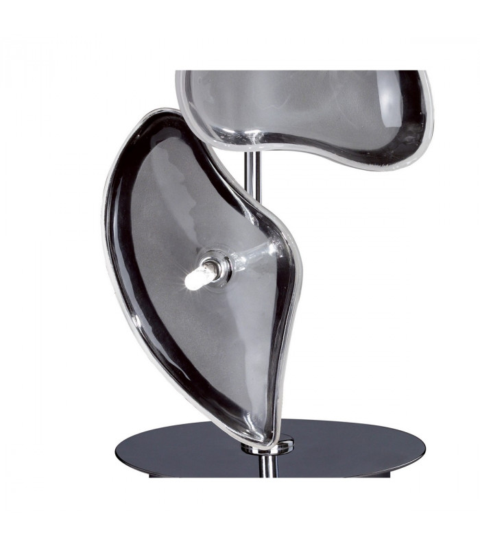 Otto Table Lamp 3 Light G4 Polished Chrome/Frosted Glass NOT LED/CFL Compatible-7