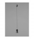 Pagoda Pendant 1 Light GU10 Black-2