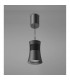 Pagoda Pendant 1 Light GU10 Black-7