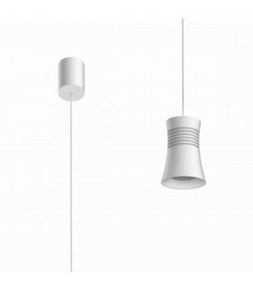 Pagoda Pendant 1 Light GU10 White-1