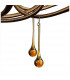 Paola Pendant 95cm Round 8 x E14 (Max 40W) Gold Painting Black Shades-8