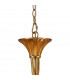 Paola Pendant 70cm Round 5 x E14 (Max 40W) Gold Painting Black Shades-4