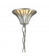 Paola Pendant 70cm Round 5 x E14 (Max 40W) Silver Painting Cream Shades-3