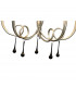 Paola Pendant 70cm Round 5 x E14 (Max 40W) Silver Painting Cream Shades-6