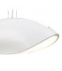 Pasion Rectangular Pendant 4 Light E27 Gloss White/White Acrylic/Polished Chrome CFL Lamps INCLUDED-5