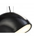 Pasion Rectangular Pendant 3 Light E27 Gloss Black/White Acrylic/Polished Chrome CFL Lamps INCLUDED-9