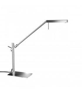 Phuket Table Lamp 1 Light 7W LED 3000K 600lm Touch Dimmer Polished Chrome 3yrs Warranty-1