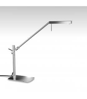 Phuket Table Lamp 1 Light 7W LED 3000K 600lm Touch Dimmer Polished Chrome 3yrs Warranty-2