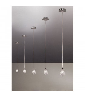 Pietra Pendant 1 Light G9 Polished Chrome-2