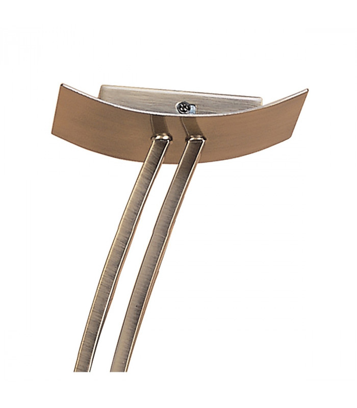 Pietra Linear Pendant 2 Arm 4 Light G9 Antique Brass-3