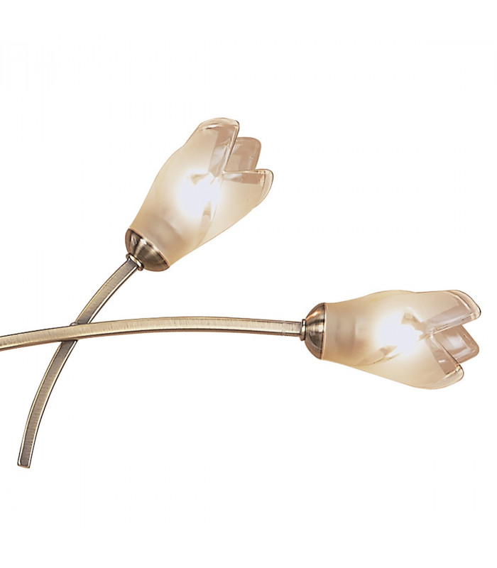 Pietra Linear Pendant 2 Arm 4 Light G9 Antique Brass-7