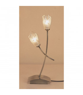 Pietra Table Lamp 2 Light G9 Antique Brass-2