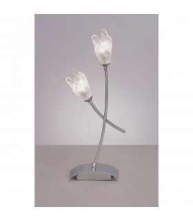 Pietra Table Lamp 2 Light G9 Polished Chrome-2