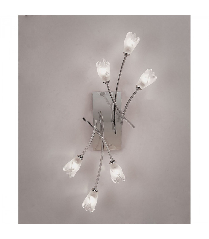 Pietra Ceiling/Wall Switched 6 Light G9 Polished Chrome-2