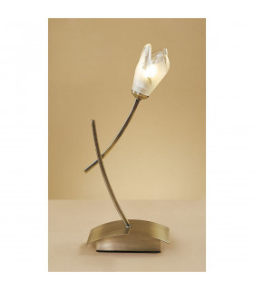 Pietra Table Lamp 1 Light G9 Antique Brass-2