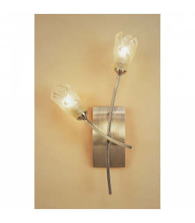 Pietra Wall Lamp Switched 2 Light G9 Antique Brass-2