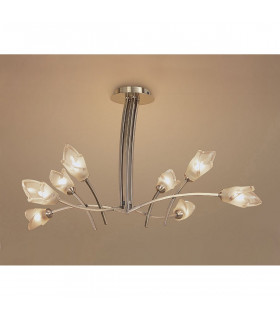 Pietra Pendant 4 Arm 8 Light G9 Antique Brass-2