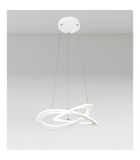 Planet Pendant 40W LED 3000K 1800lm White 3yrs Warranty-2