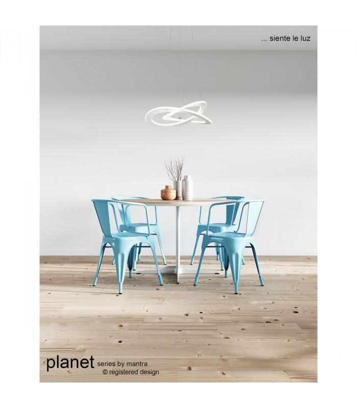 Planet Ceiling 80W LED 3000K 3900lm White 3yrs Warranty-3