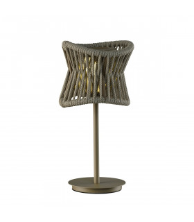 Polinesia 19cm Table Lamp, 2W LED, 3000K, 170lm, IP44, Beige Oscu, 2yrs Warranty