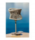 Polinesia 31cm Table Lamp, 1 x E27, IP44, Beige Oscu, 2yrs Warranty