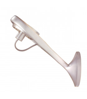 Rak Wall Lamp 1 Light GU10 Ar111 75W Silver Grey-1