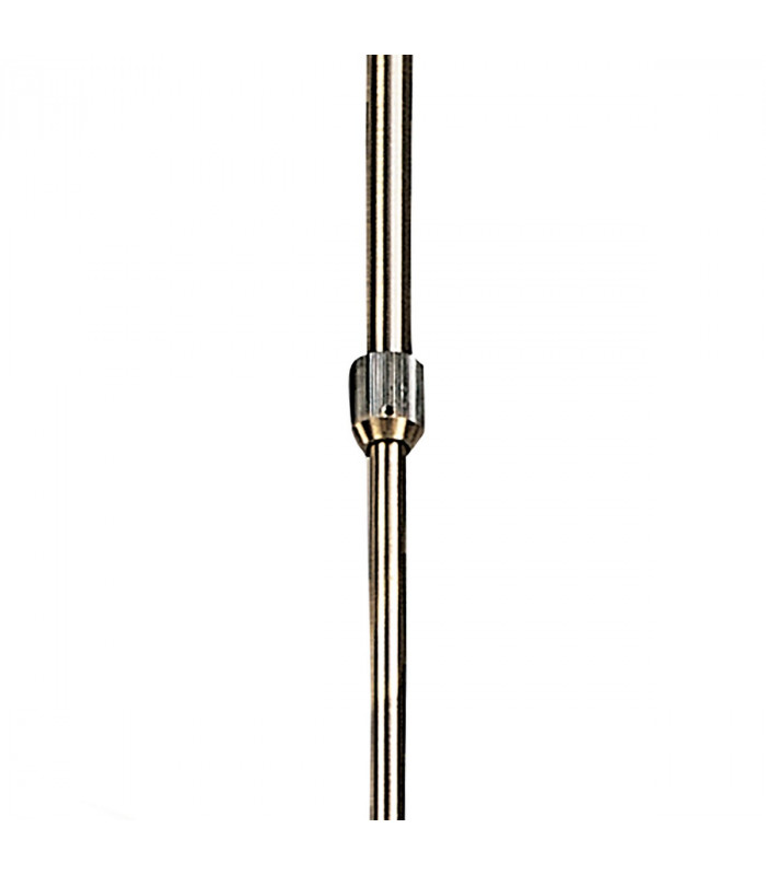 Rosa Del Desierto Telescopic Pendant 8 Light G9 Antique Brass-4