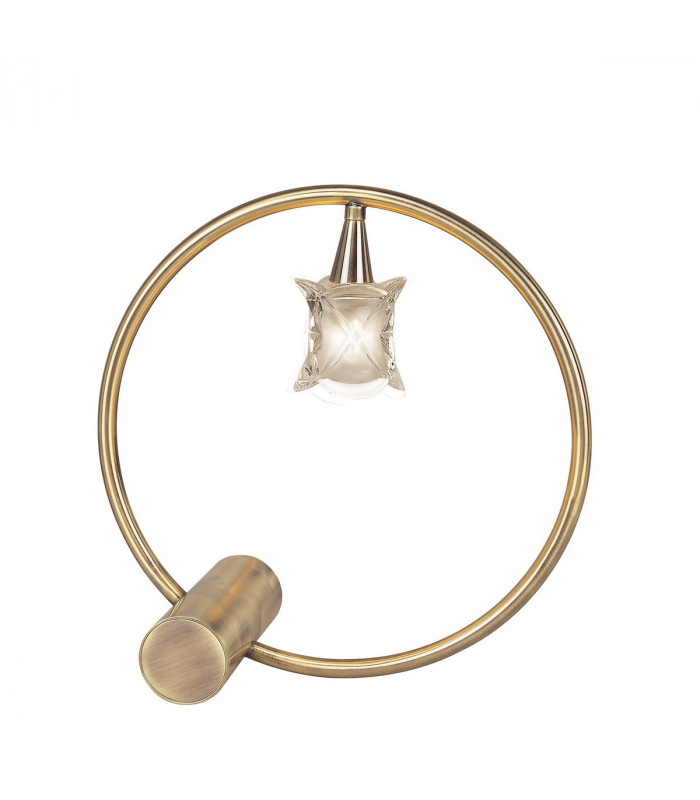 Rosa Del Desierto Table Lamp 1 Light G9 Antique Brass-1