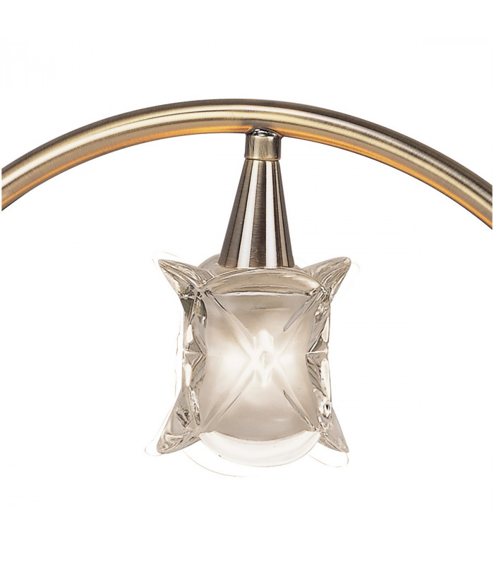 Rosa Del Desierto Table Lamp 1 Light G9 Antique Brass-4