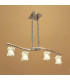 Rosa Del Desierto Telescopic Linear Pendant Line 4 Light G9 Antique Brass-2