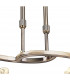 Rosa Del Desierto Telescopic Linear Pendant Line 4 Light G9 Antique Brass-4