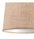Sabina Pendant 30cm Round 1 x E27 (Max 20W) Imitation Wood Linen Shade-10