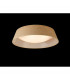 Sabina Ceiling 5 x E27 (Max 20W) Brown Linen Shade/White Acrylic-2