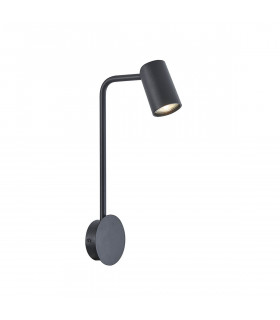 Sal Wall Lamp 1 Light GU10 Sand Black-1