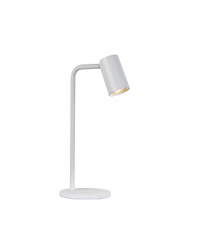 Sal Small Table Lamp With Inline Switch 1 Light GU10 Sand White-1
