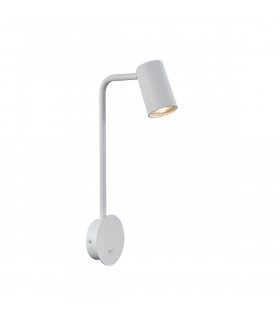 Sal Wall Lamp Switched 1 Light GU10 Sand White-1
